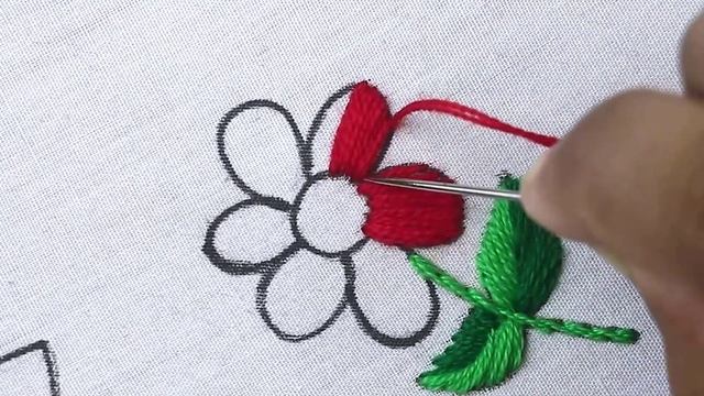 Modern Flower Embroidery Designs for Pillow Cover, Cushion Cover, Sofa Cover, Tablecloth designs