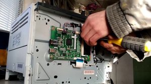 Снятие платы форматтера на HP LJ P2015dn