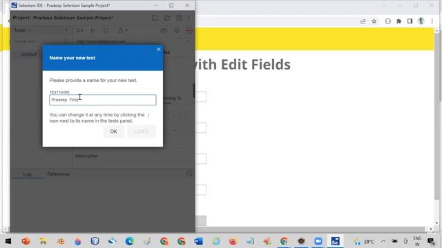 How to Use  Selenium IDE for Automating Complex Test Cases | Pradeep Nailwal