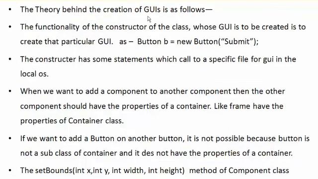 Java Abstract Window Toolkit Part - 1 смотреть онлайн