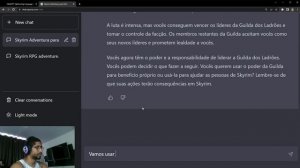 Skyrim RPG 3 - O Chat GPT nos deu a melhor arma de Skyrim!