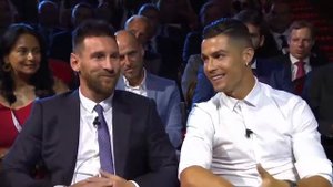 Криштиану Роналду и Лео Месси на вручении премии лучшего игрока сезона 2018-2019