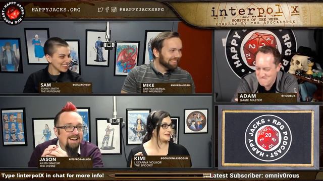 Interpol X: Monster of the Week PBTA #07 #rpg #tabletopgaming #hjrpg