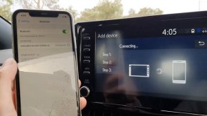 How to Pair/Connect an iPhone to the Toyota Corolla 2021/2022