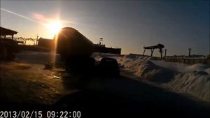 Россия ® Падение метеорита на Урале ® Челябинске HD