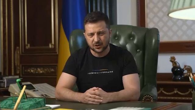 ПРЕЗИДЕНТ УКРАИНЫ ЗЕЛЕБОБА ОБРАЩАЕТСЯ К РОССИЯНАМ!