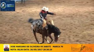 JOSE MARIANO DE OLIVEIRA VS JABOTI MARCA 70 - BY RODEIO DIGITAL 26052017203629