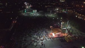 70 лет Победы. Вечерний концерт в городе Белогорск.