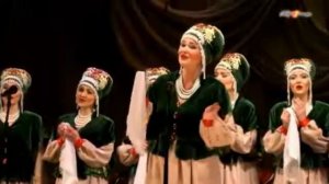 Государственный академический сибирский народный хор - Сронила колечко (акапельно)