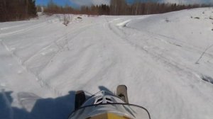 Снегоход Тайга Варяг 550 закрываю сезон. Новая камера 4К!!!