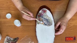 Декупаж деревянных изделий // Мастер-класс