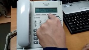 Невероятная настройка времени и даты на телефоне Panasonic kx t7630