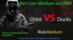 Orbit VS Ducks CS:GO Lounge betting predictions 10.02.2015