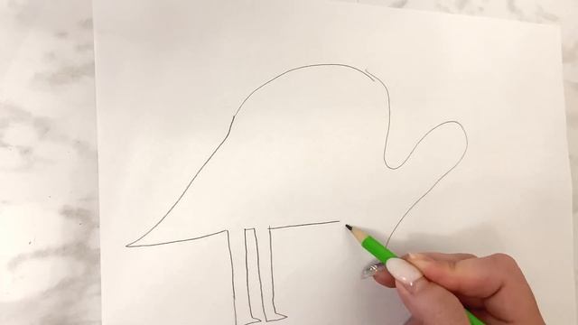 Рисуем с помощью ладошек динозавров смотреть онлайн