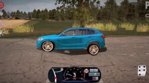 BMW X5M Off-road test. Sport plus mode with ESP