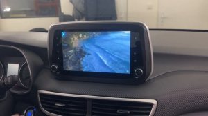 Hyundai Tucson 2019 removal android radio - Carplay