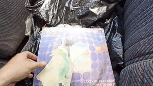 Обзор пакета с советскими пластинками.