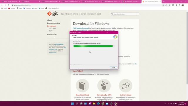 git scm install on windows 11 and cloning смотреть онлайн