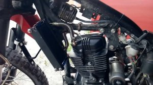 Масляная система охлаждения на китайский мотоцикл. Часть 5