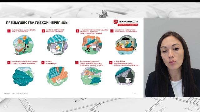 Как правильно подойти к подбору решений для скатной крыши от компании Технониколь? смотреть онлайн
