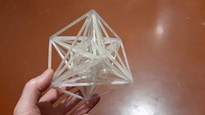 Сакральная геометрия. Куб Метатрона по доктору Левченко  v1.4-1.  3D-распечатка куба Метатрона.