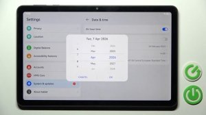 How to Change Date and Time on Huawei MatePad SE?