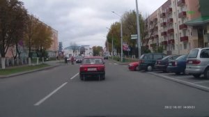 Пример съемки TeXet DVR-602FHD город Лида