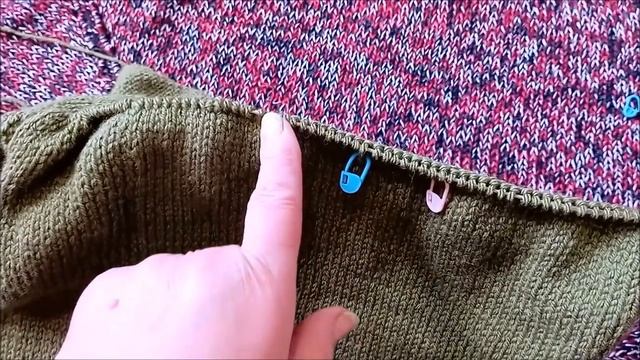 Кардиган связан спицами /МК (показываю, как вывязываю нагрудные вытачки) /Часть 3 смотреть онлайн