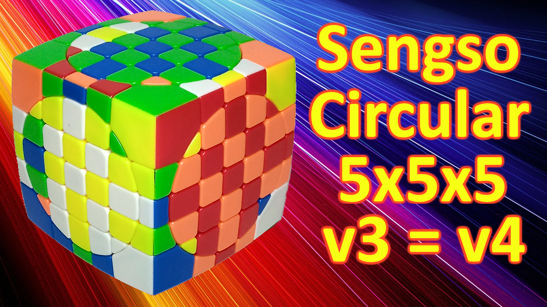 Как собрать Sengso Circular Cube 5x5x5 v3 v4 Crazy, Циркулярный куб 5х5х5 крейзи How to solve смотреть онлайн