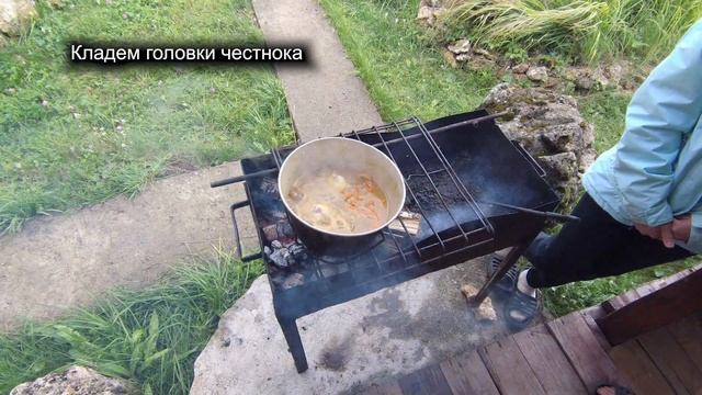 ПЛОВ в казане на костре. Что ПОЛУЧИЛОСЬ в АЛЮМИНИЕВОМ КАЗАНЕ