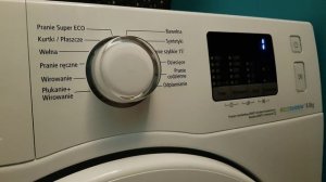 Zakończenie prania codziennego pralka Samsung EcoBubble 8kg [HD]
