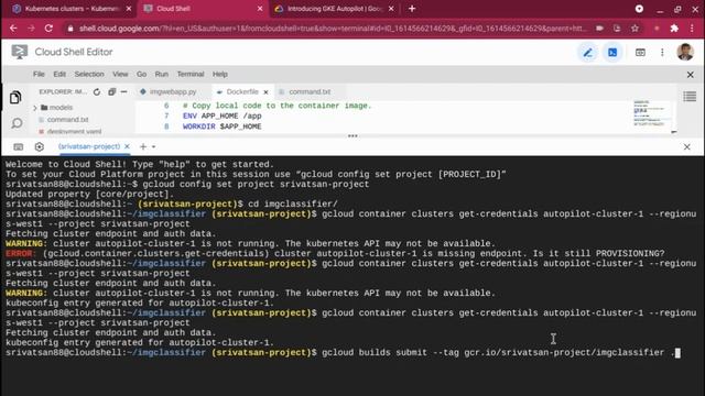 Deploying Machine Learning web app with GKE autopilot - Streamlit смотреть онлайн
