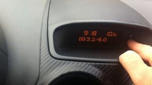 Opel Corsa D / Вход в сервисное меню.