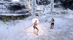 Skyrim SE - Just New Female Animation : Magic