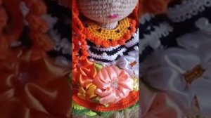 ОЧЕНЬ КРАСИВАЯ ВЯЗАНАЯ КУКЛА МИЛЕНДА / VERY BEAUTIFUL KNITTED MYLAND DOLL