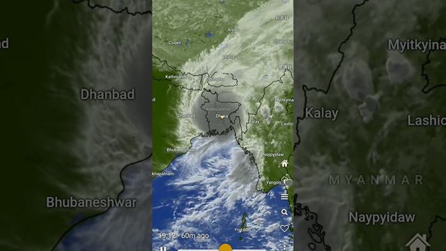 Tropical Cyclone Sitrang..   Bay of Bengal