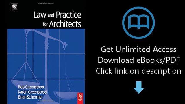 Download Law and Practice for Architects [P.D.F] смотреть онлайн