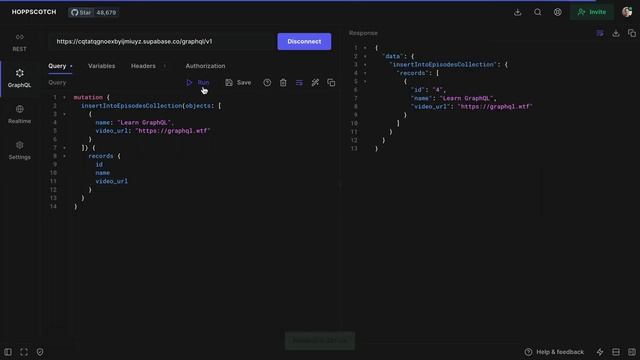 Work with GraphQL in the browser using Hoppscotch смотреть онлайн