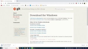 How to download git in windows