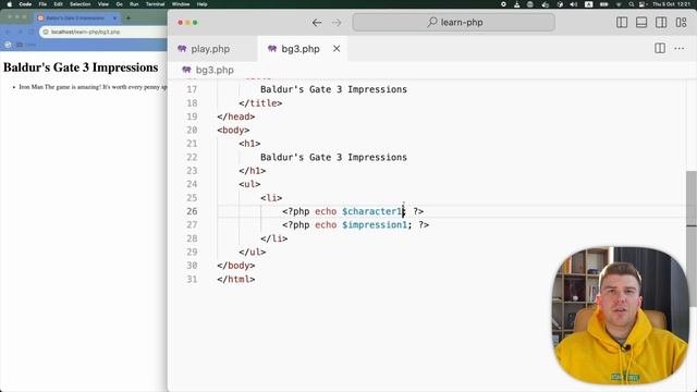 How to mix PHP and HTML | PHP for beginners | Tutorial 5