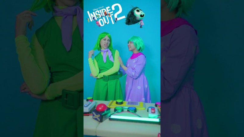 All the emotions from Inside Out 2 in real life! #insideout2 #memes #cosplay