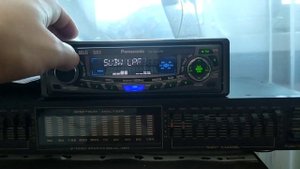 Panasonic cq c 5403w motorized panel