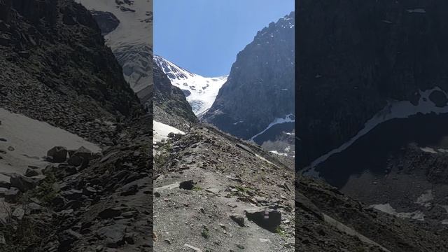 Ледник малый Актру. Северо Чуйский хребет. Альплагерь. Короткая версия. 13 Июня 2023 смотреть онлайн