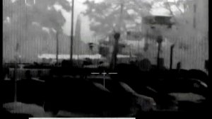 Изображение с тепловизионного прицела FORTUNA GENERAL 40L6