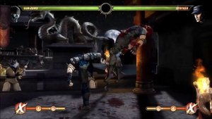 Mortal Kombat 9 - Саб-Зиро Комбо Урок