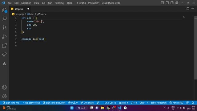 JAVASCRIPT   PART 8 || JavaScript Object Properties