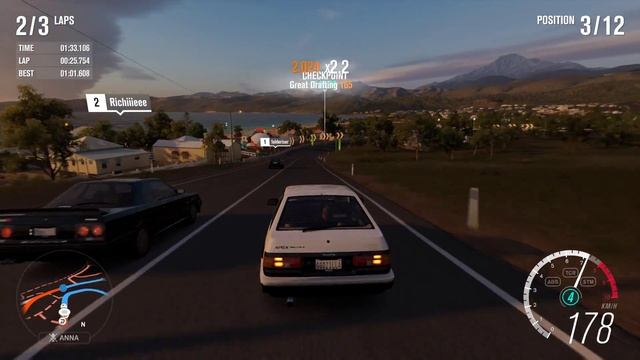 Forza Horizon 3 Toyota AE86 Circuit Race смотреть онлайн