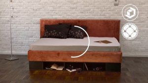 Кровать Ormatek Lancaster 1 с боковым подъемным механизмом