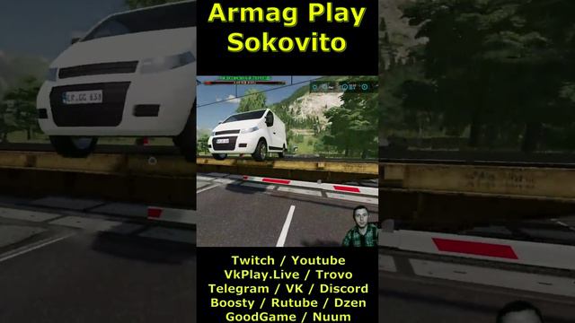 Поезд против автомобиля тест Farming Simulator Shorts