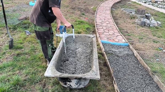 красивые садовые дорожки из песчаника смотреть онлайн